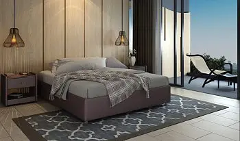 Кровать Sleeptek Premier 3 Комплектация "подъемный механизм" Материал "Экокожа"